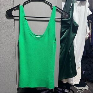 H&M Bright Green Tank Top